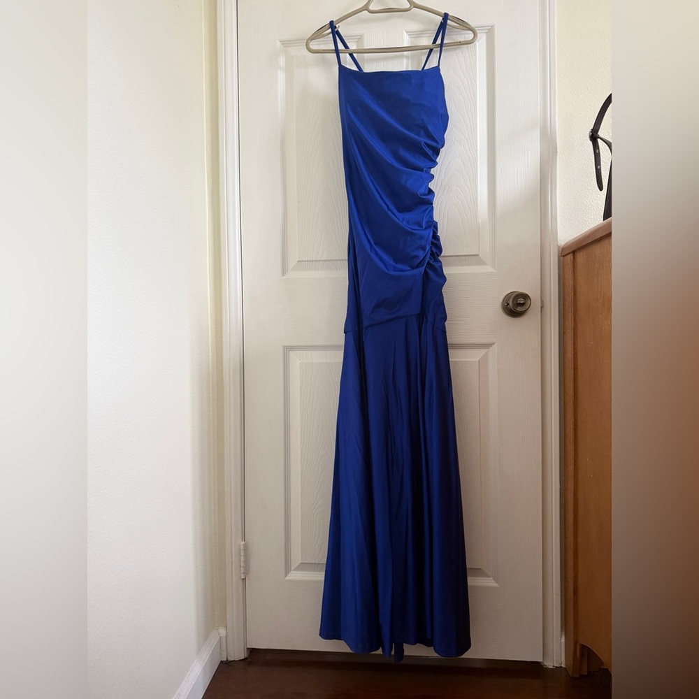 Morgan & Co. Royal Blue Dress